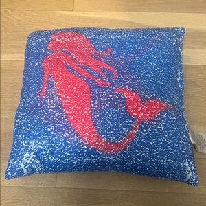 ✨ Kids Sequin Pillow – Mermaid & Unicorn Design